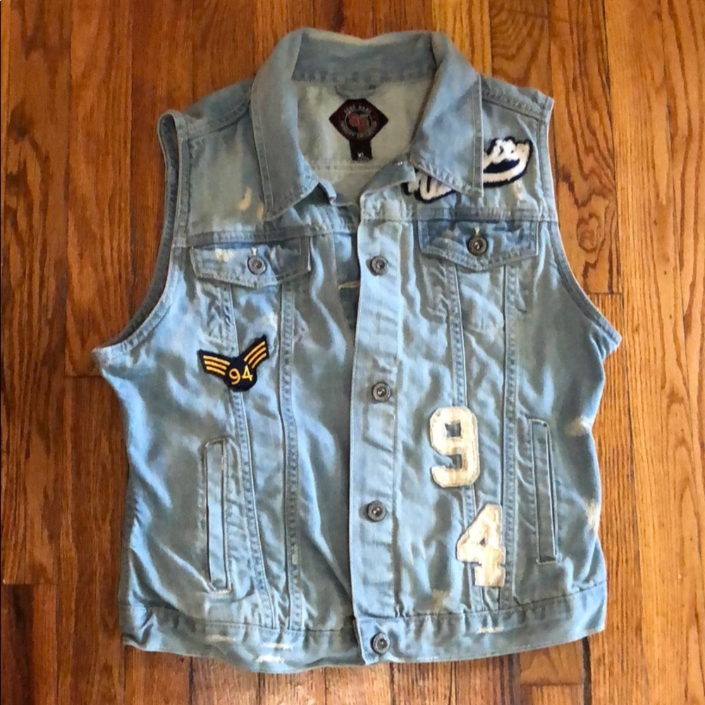 Woman’s Blue jean vest